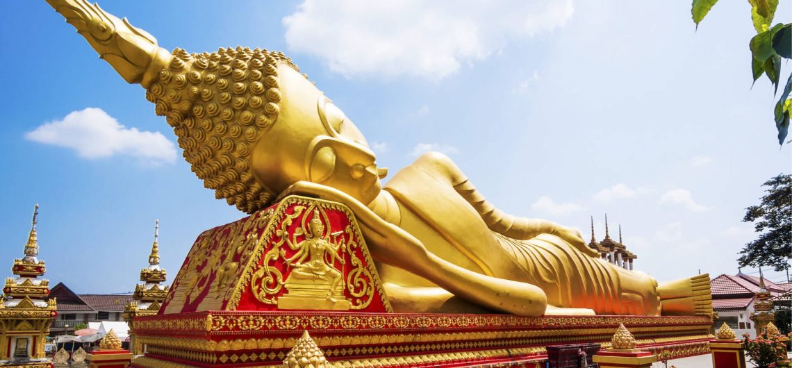 Budda sdraiato - Laos