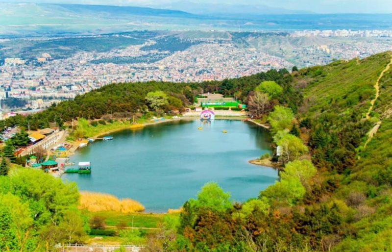 lago delle tartarughe capitale della georgia