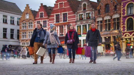 Bruges - shopping natalizio