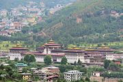 Bhutan - Thimpu - Vista del Tashichodzong
