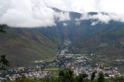 Bhutan - Vista di Thimpu