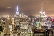 New York - Skyline notturna