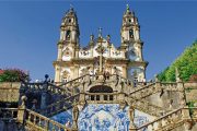 Oporto -Santuario de Nossa Senhora dos Remedios a Lamego con azulejos