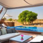 camera con piscina privata Ritz Carlton Ras Al Khaimah