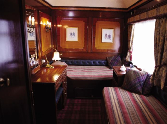 cabine letto viaggio in treno in scozia