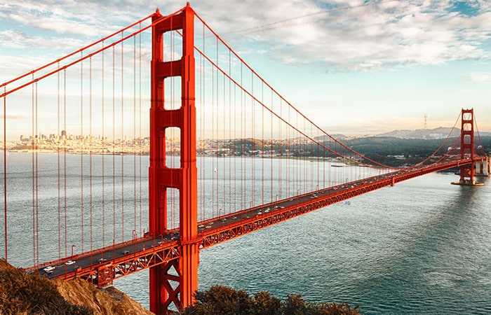 cosa vedere a san francisco Golden Gate Bridge