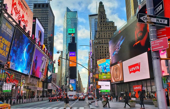 distretto dei teatri Broadway New York Times Square