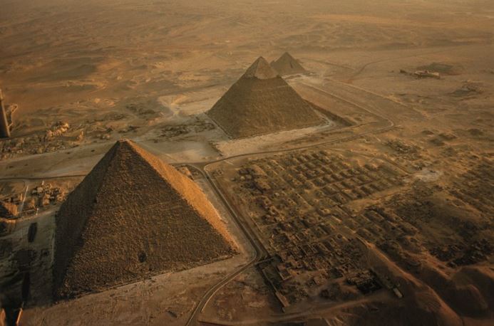 le tre piramidi di Giza