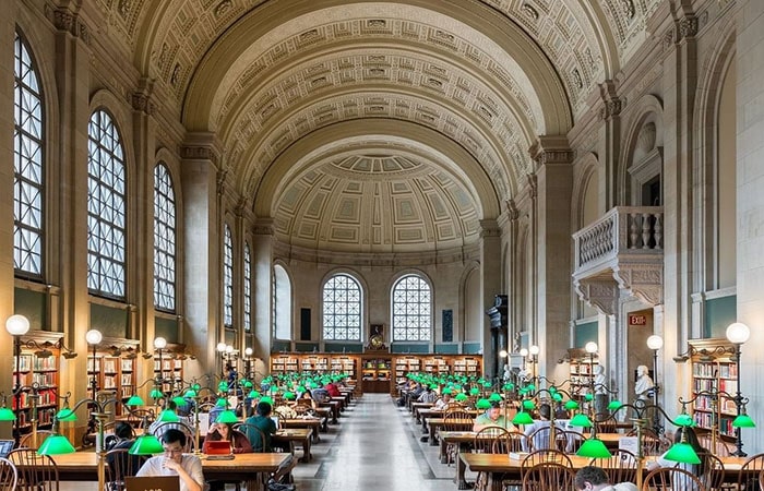 visitare Boston Public Library