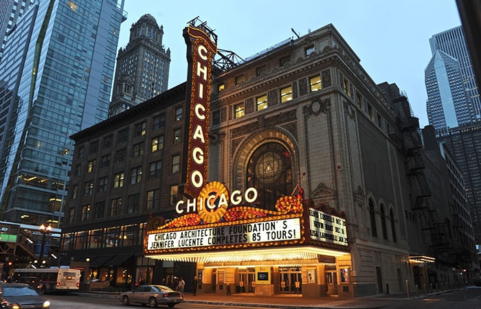 visitare il District Theatre a Chicago