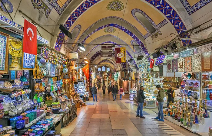 viaggio a Istanbul visitare il Grand Bazaar