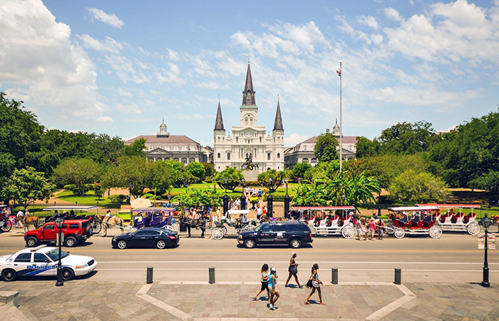 vedere il Jackson Square a New Orleans agenzia viaggi