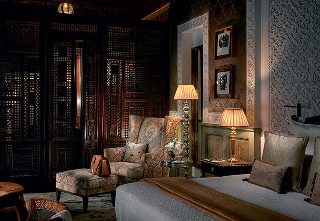 camera da letto Royal Mansour di Marrakech vacanze di lusso agenzia viaggi