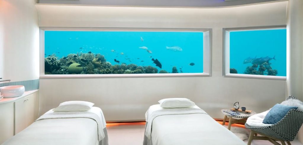 resort maldive spa subaquea