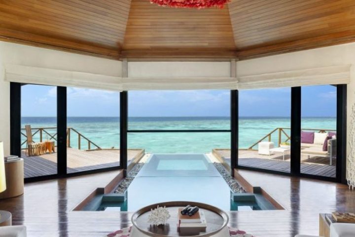 ocean pavilion stanza isole maldive resort