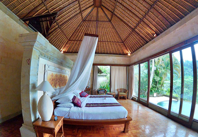 camera da letto migliori resort a Bali The Royal Pita Maha