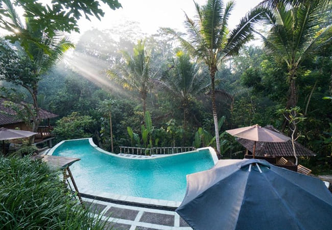 vacanze a Bali ville del hotel Bali Payangan