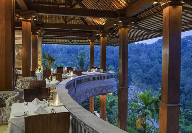ristorante resort di lusso a Bali The Royal Pita Maha
