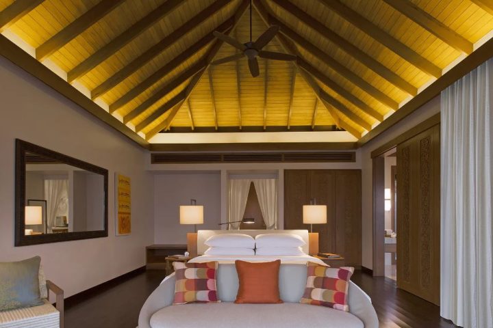 camera da letto anantara veli resort maldive