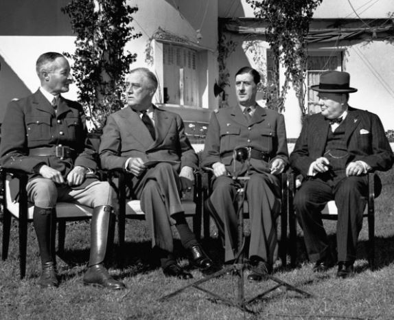 gli alleati alla conferenza di casablanca nel 1943